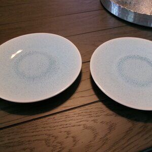 Jars-France Vuelta Ocean Blue Set Of 2 SMALL PLATE SALAD, DESSERT ETC 8 1/2” EXC